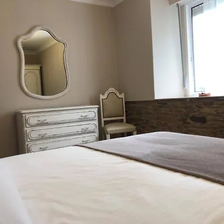 度假居 Acogedora Casa Proxima A La Playa De Meiras. 巴尔多维尼奥