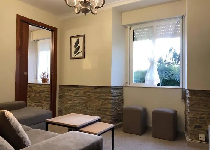 Acogedora Casa Proxima A La Playa De Meiras. 巴尔多维尼奥