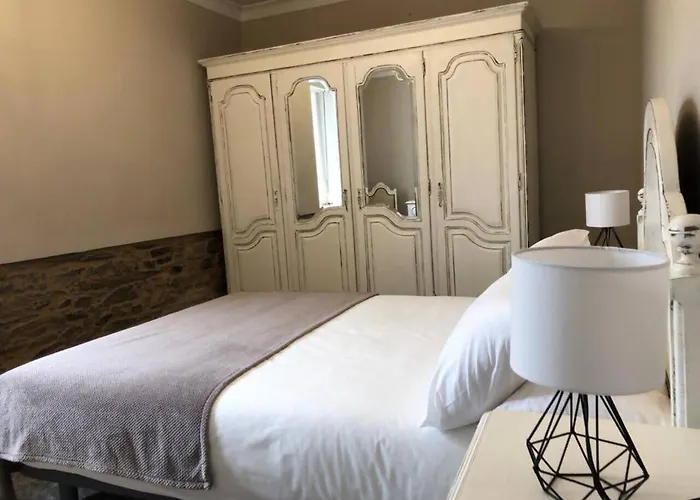 別荘 Acogedora Casa Proxima A La Playa De Meiras.