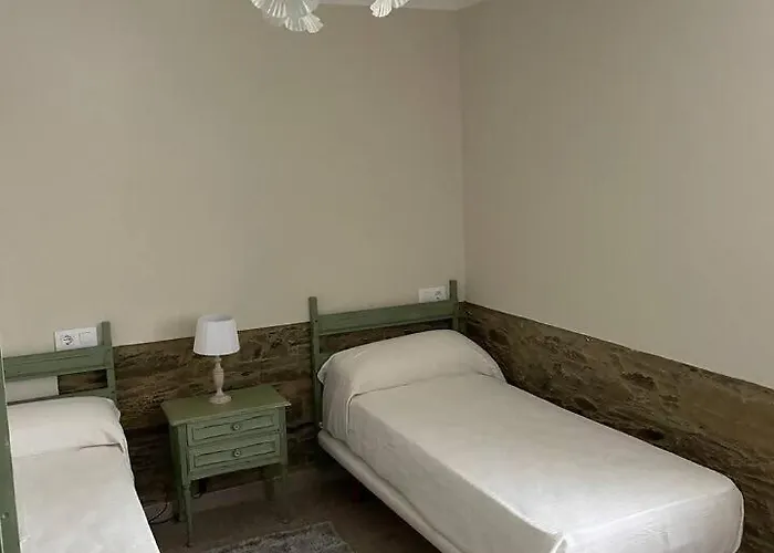 Acogedora Casa Proxima A La Playa De Meiras. 別荘 *