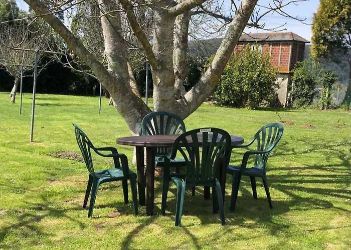 別荘 Acogedora Casa Proxima A La Playa De Meiras. Valdoviño