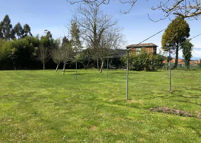 別荘 Acogedora Casa Proxima A La Playa De Meiras. Valdoviño